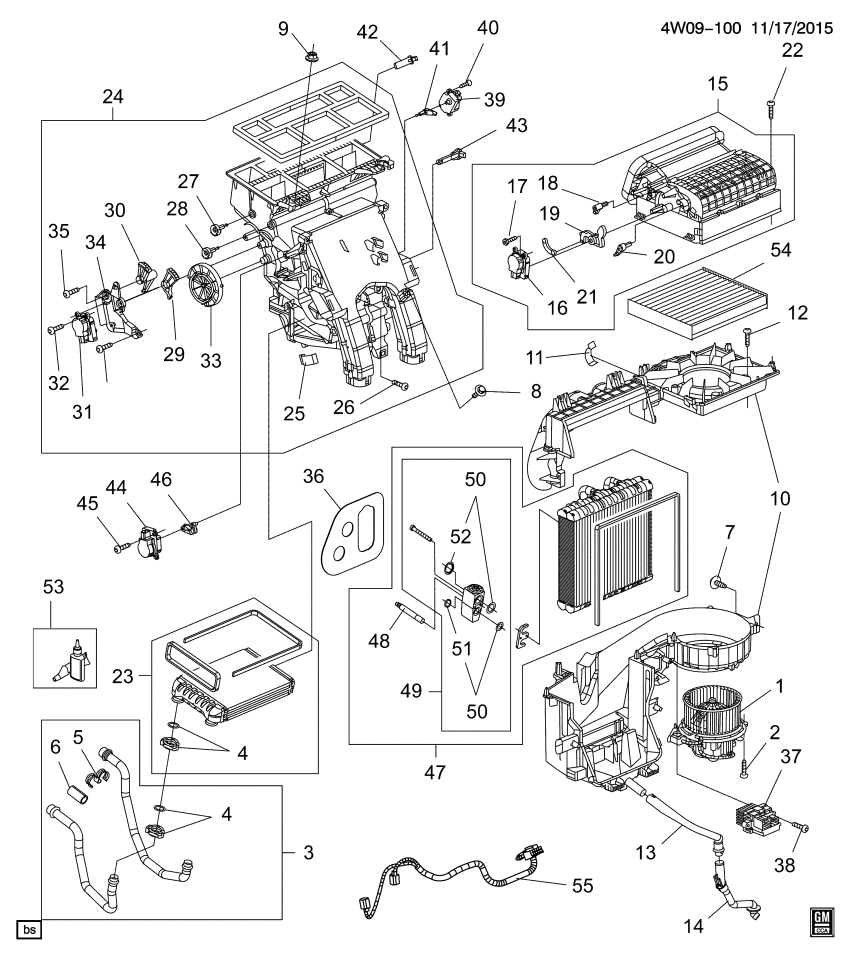 GM 13350959 Insulator-Heater Core Tube