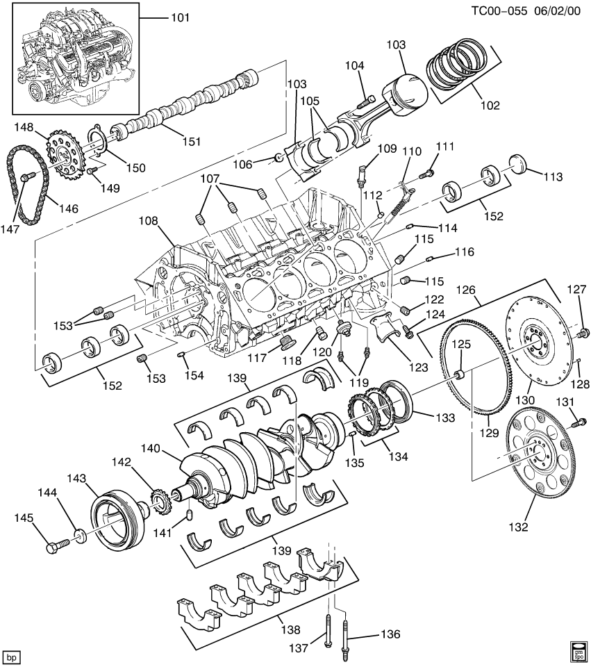 GM 19368112 Nut, Connect Rod