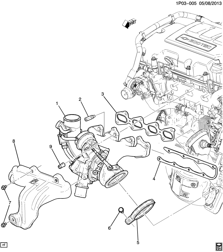 GM 25201066 Turbocharger