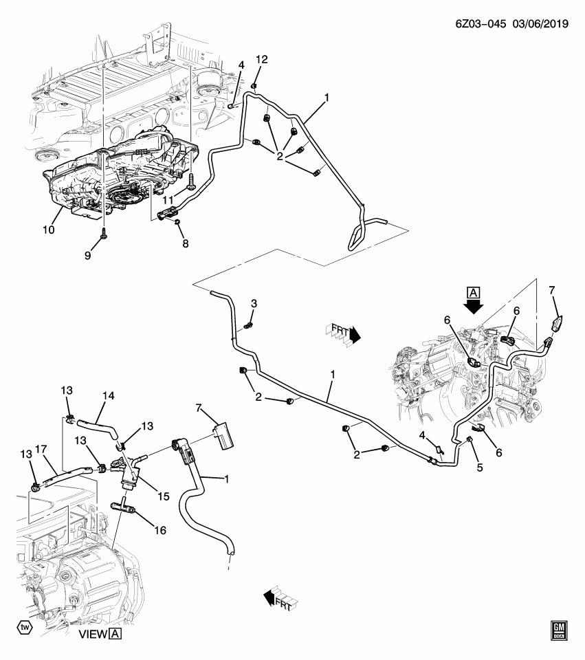 GM 84060575 Clip-Emission Reduction Fluid Exhaust Front Pipe Injector S