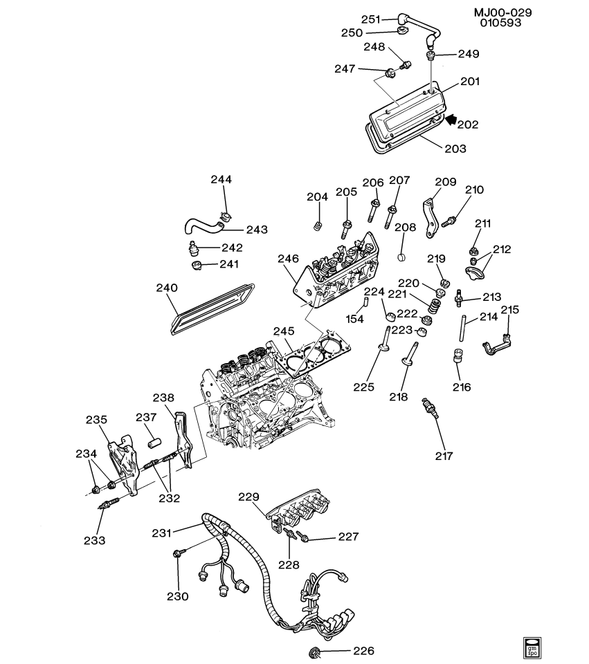 GM 10054539 Seal Unit-Valve Stem Oil (Free Of Asbestos)