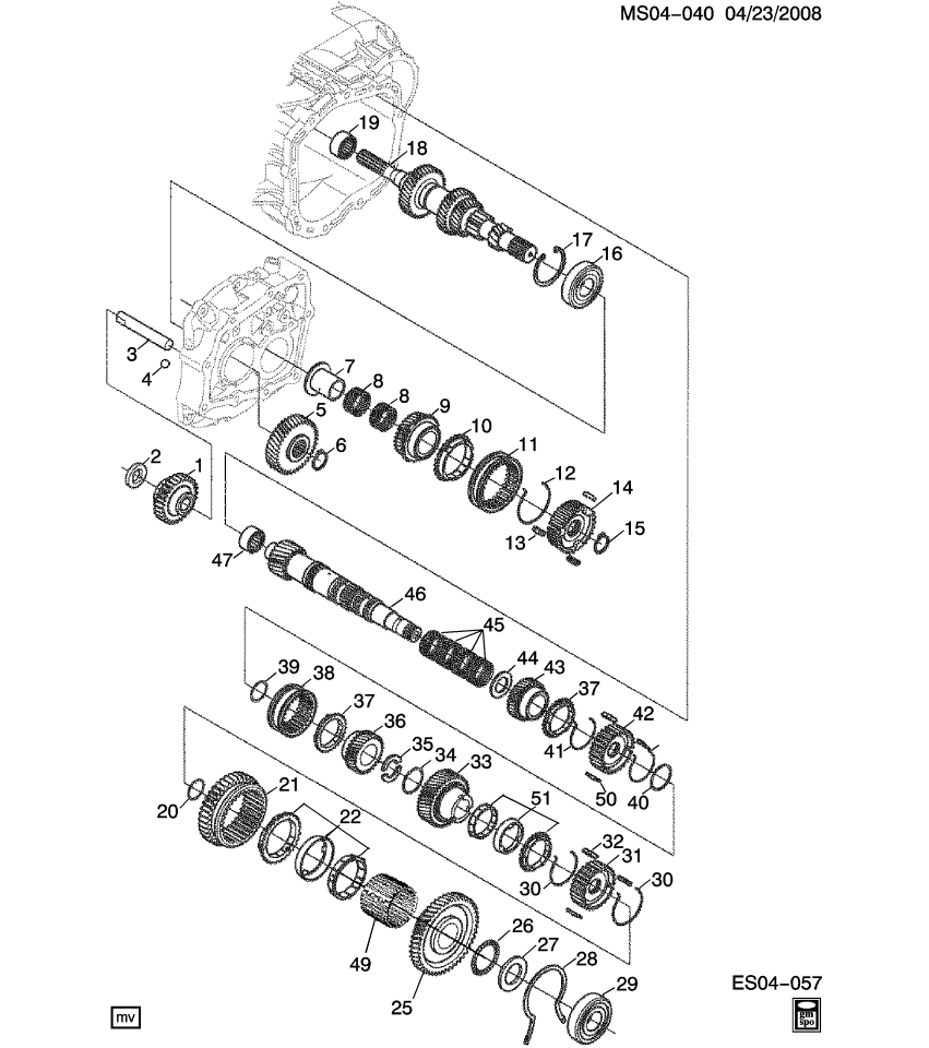 GM 24466888 Needle Cage A Lager Z-1.Gang
