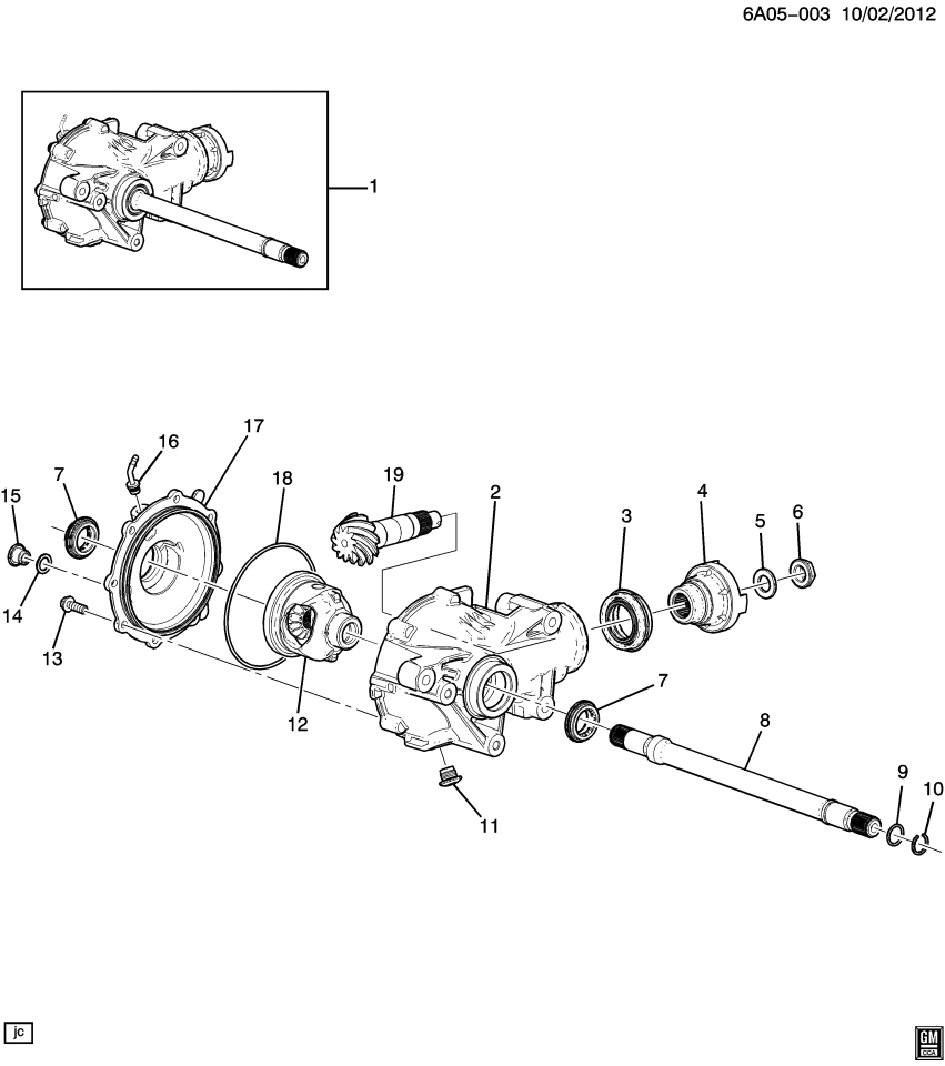 GM 11611638 Ring-Poa Service Part