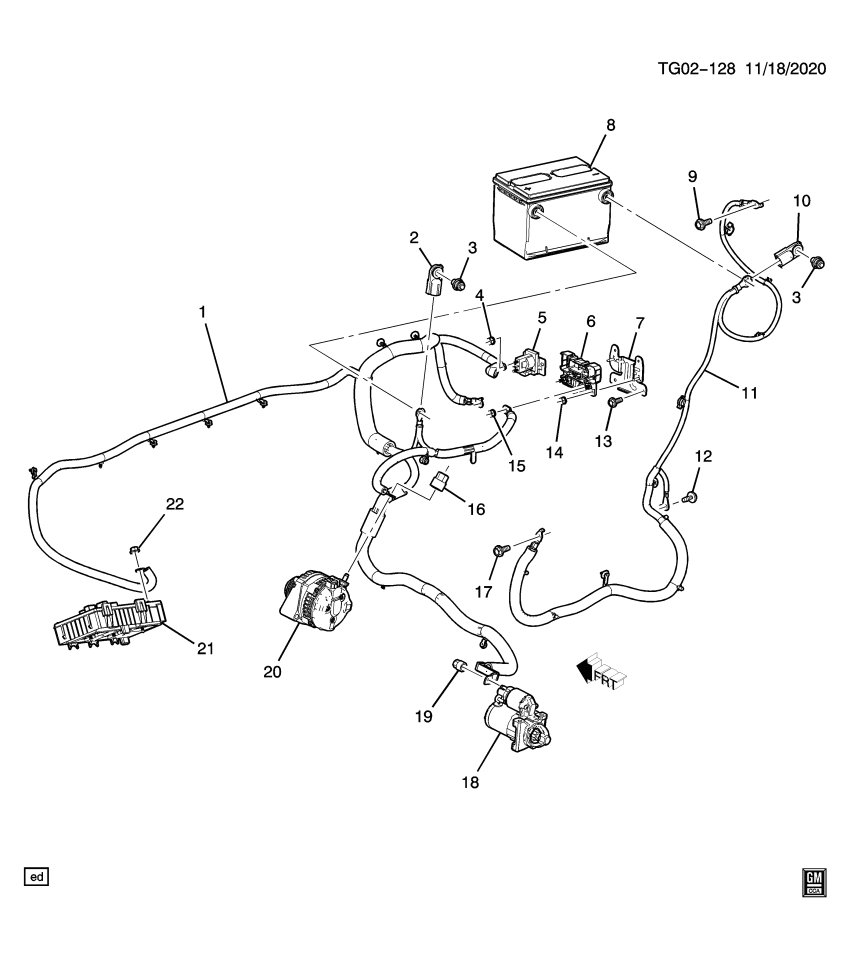 GM 85537412 BRACKET ASM-ACSRY WRG J/BLK