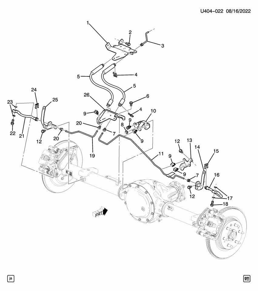 GM 84750501 BRACKET-BRK PIPE