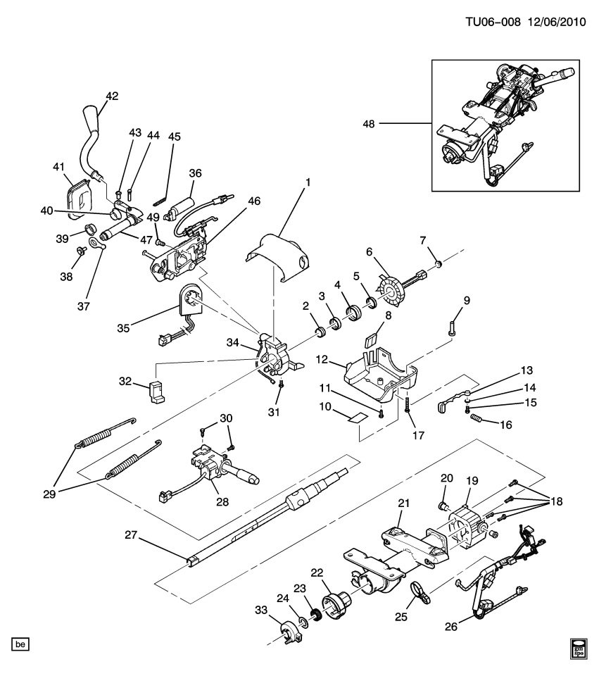 GM 88963459 Bolt/Screw, Steering Column Brake Trans Shift Interlock Solenoid Def Plate