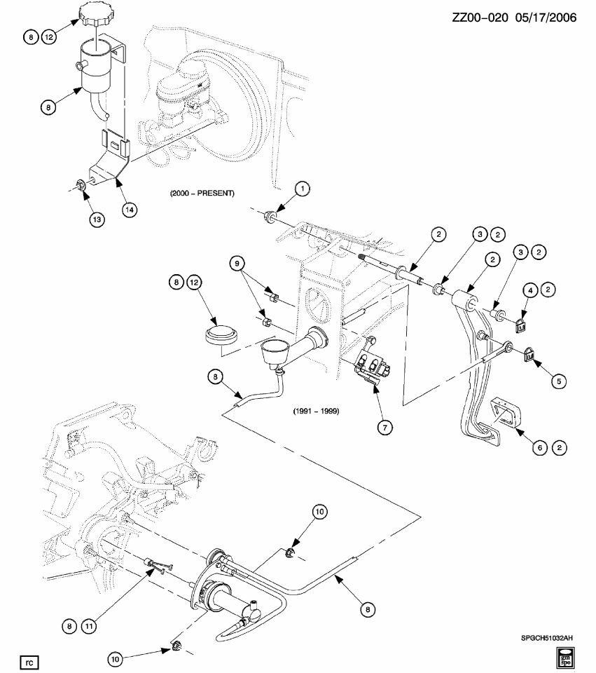 GM 21120536 Master Cylinder