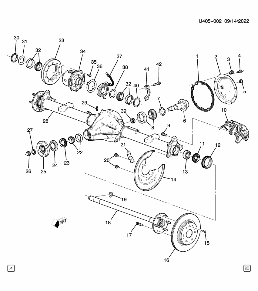 GM 86823890 ACTUATOR ASM-RR ELEK LKG DIFF