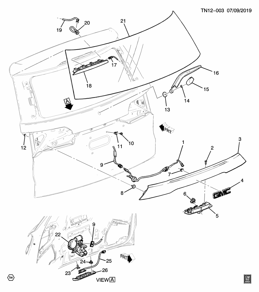 GM 11549336 Applique Stud