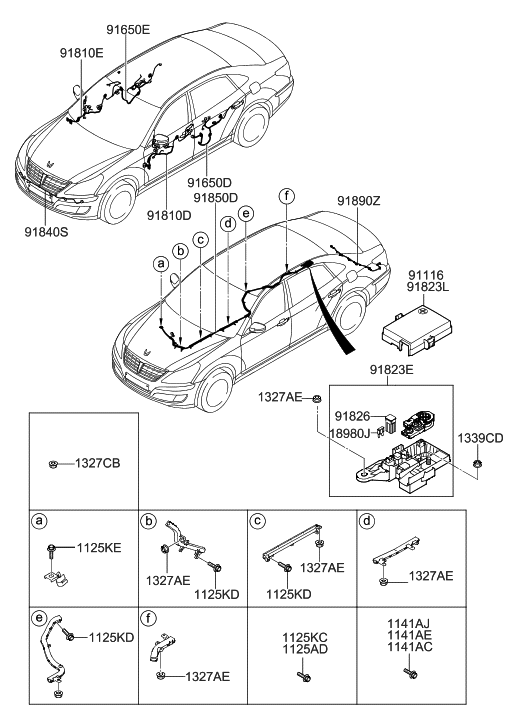 Hyundai 91600-3N020 Wiring Assembly-Front Door(Driver)