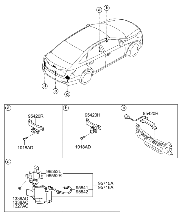 Hyundai 95822-C1500 Bracket-Mounting, RH