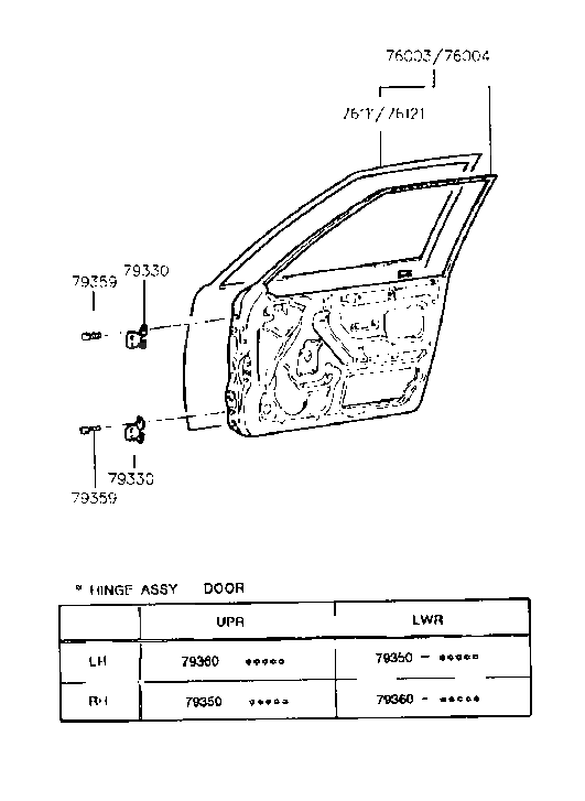 Hyundai 76111-33100 Panel-Front Door Outer, LH