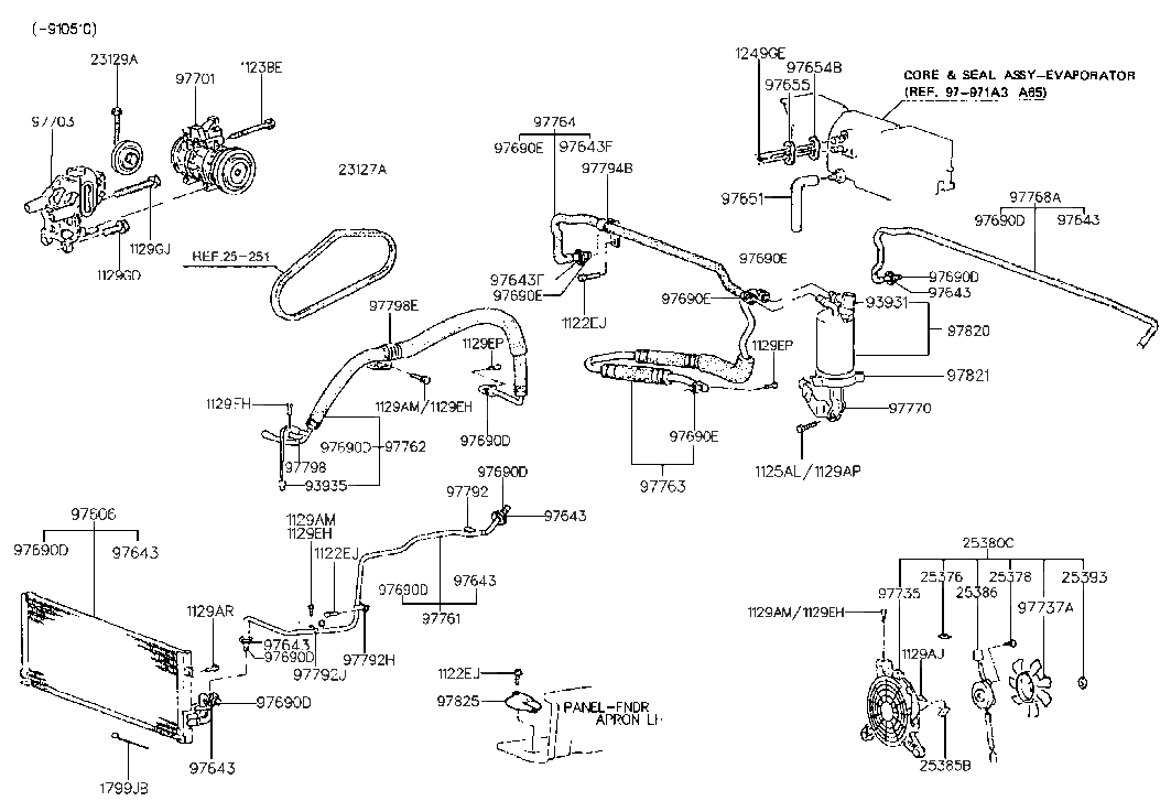 Hyundai 97794-33001 Clip-Suction Hose
