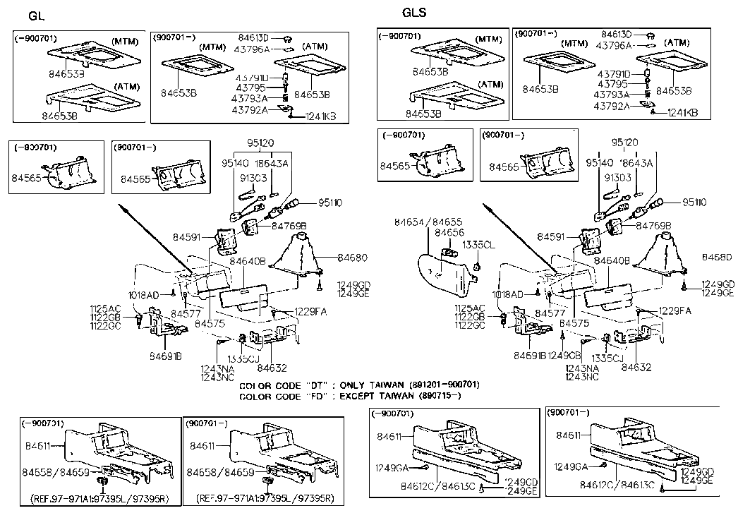 Hyundai 84577-33010 Clip-Ash Tray Protector