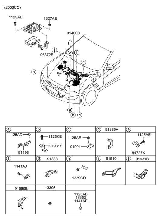 Hyundai 91931-2M150 Bracket-Wiring