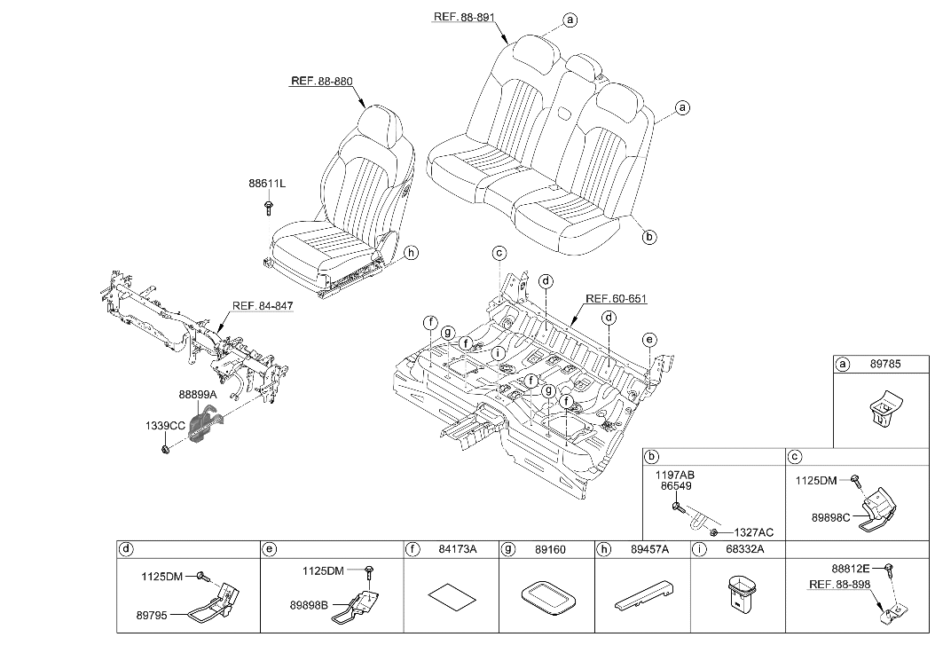 Hyundai 11983-08303 BOLT-WASHER ASSY