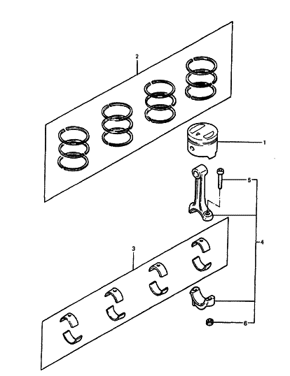 Hyundai 23514-11000 Nut-Connecting Rod