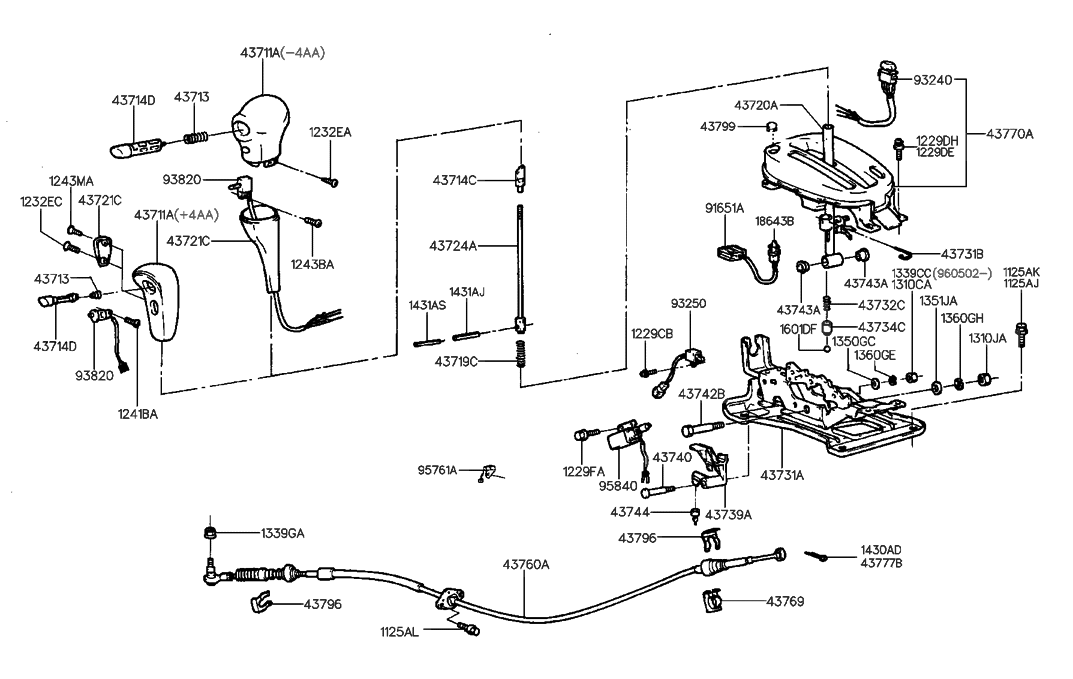 Hyundai 43742-29070 Bolt