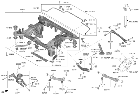 1992 Hyundai Elantra  BOLT-SEMS Diagram for 1145910356K