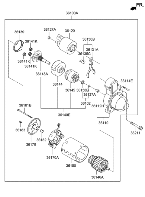 2021 Hyundai Santa Fe  Bolt Diagram for 362112F000