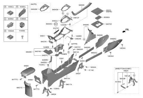 1994 Hyundai Scoupe  Pad-Antinoise Diagram for 84633J3000