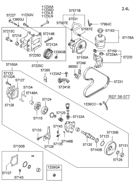 2020 Hyundai Genesis G90  Bolt Diagram for 1123308206B