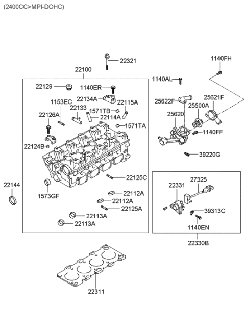 2020 Hyundai Ioniq  Bolt Diagram for 1140008203