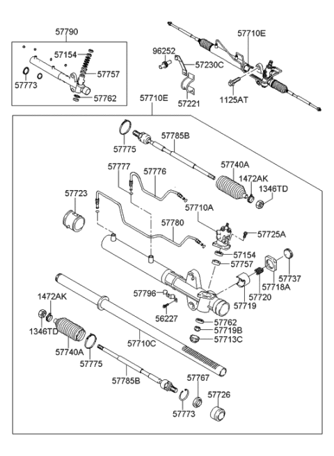 2020 Hyundai Ioniq  Bolt-Washer Assembly Diagram for 1125512503