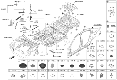 2018 Hyundai Elantra GT  Bolt Diagram for 1144610306K