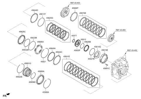 1992 Hyundai Sonata Bolt-Flange(8*65) Diagram for 1140308141