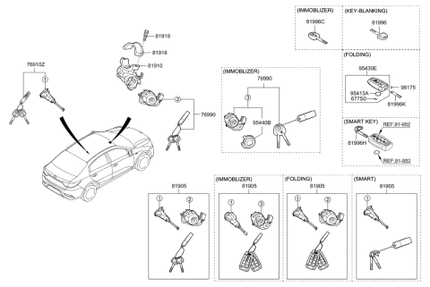 2022 Hyundai Santa Cruz  Pin Diagram for 81926H5000