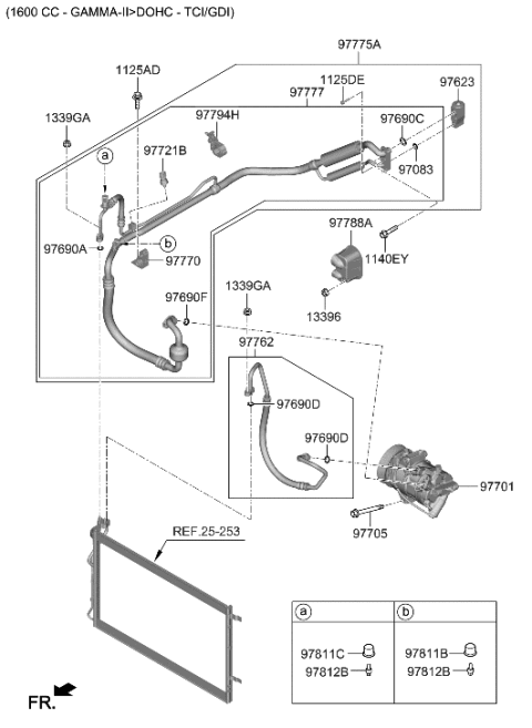 2006 Hyundai Accent  Cap-Charge Valve Diagram for 97811C2600