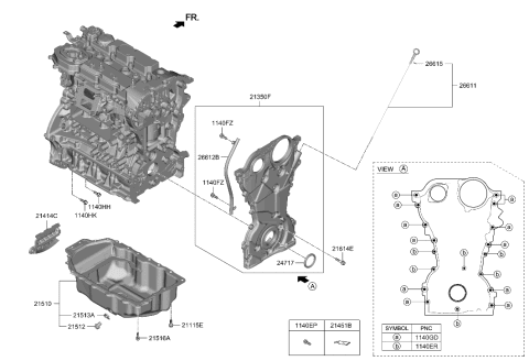 2006 Hyundai Accent  BRKT-Wiring MTG Diagram for 91931L1210