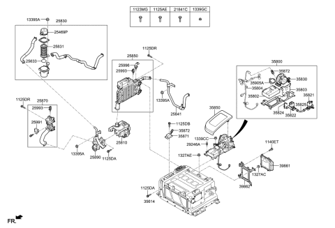 2022 Hyundai Santa Fe  Bolt-FLANGE Diagram for 218412H100