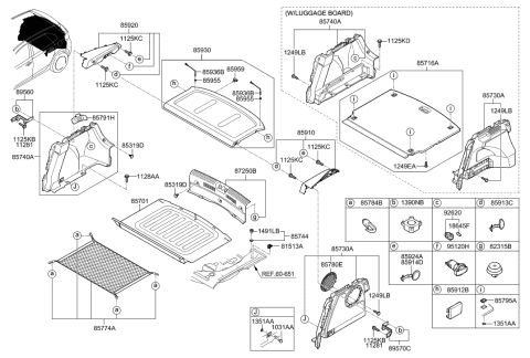 2022 Hyundai Genesis G80  Bolt(Windshield Washer) Diagram for 1128106203