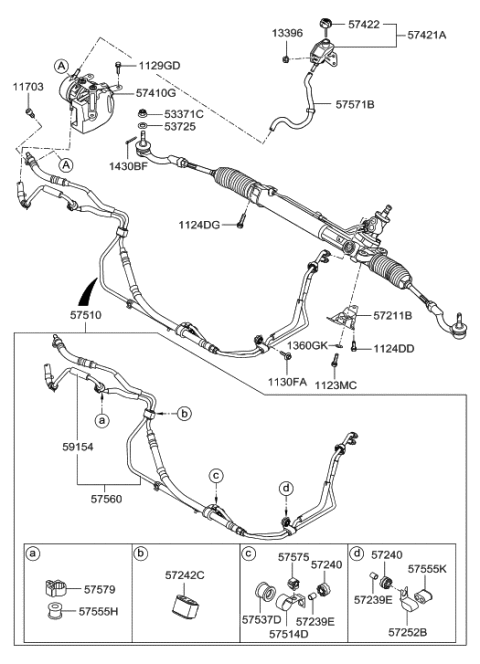 2016 Hyundai Tucson Bolt Diagram for 1130208306B