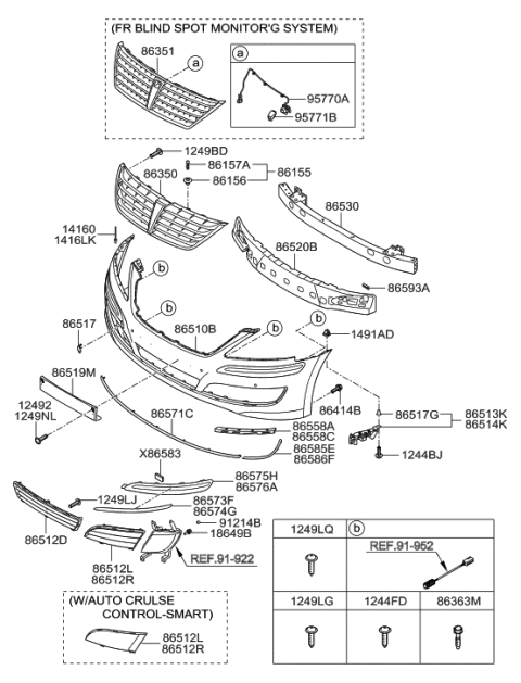 2016 Hyundai Tucson  Screw-Tapping Diagram for 1249305257K