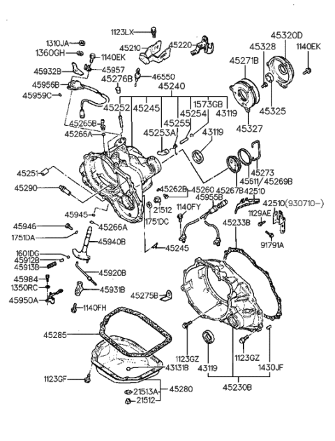 2005 Hyundai Sonata  Bolt-Ground Diagram for 9179133000