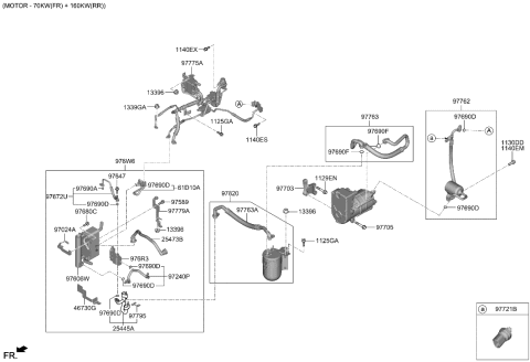 1991 Hyundai Elantra  SCREW Diagram for 97650GI000