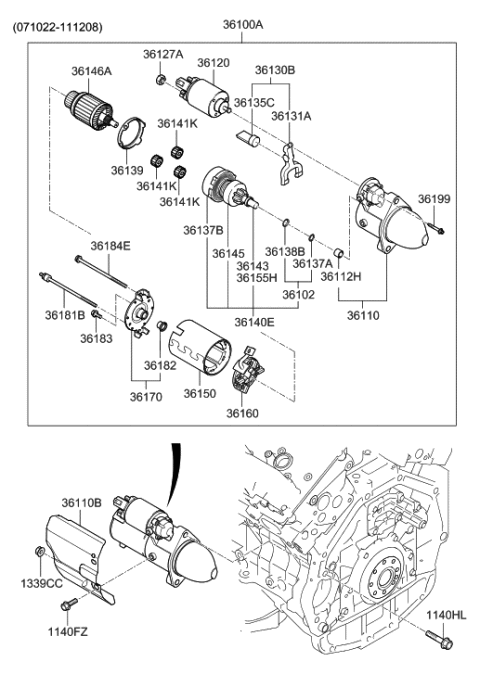 2021 Hyundai Elantra  Bolt(Flange) Diagram for 1140410606P