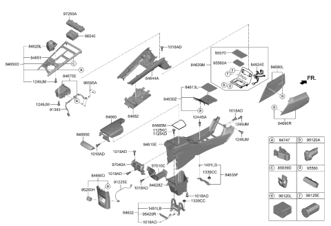 1996 Hyundai Elantra Screw-Tapping Diagram for 1244006163