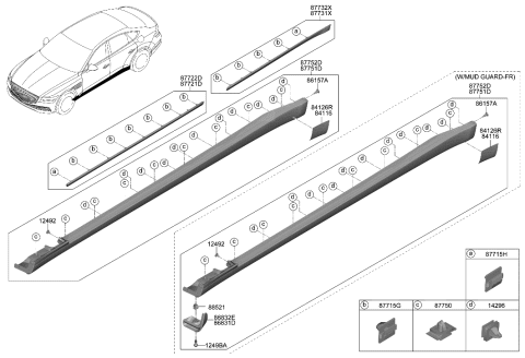 2006 Hyundai Azera  Screw-Tapping Diagram for 1249306167E