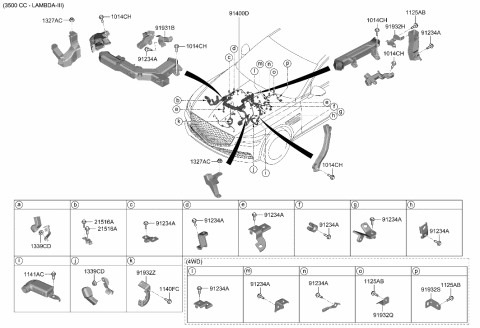 2006 Hyundai Azera  Bolt Diagram for 1127306147K