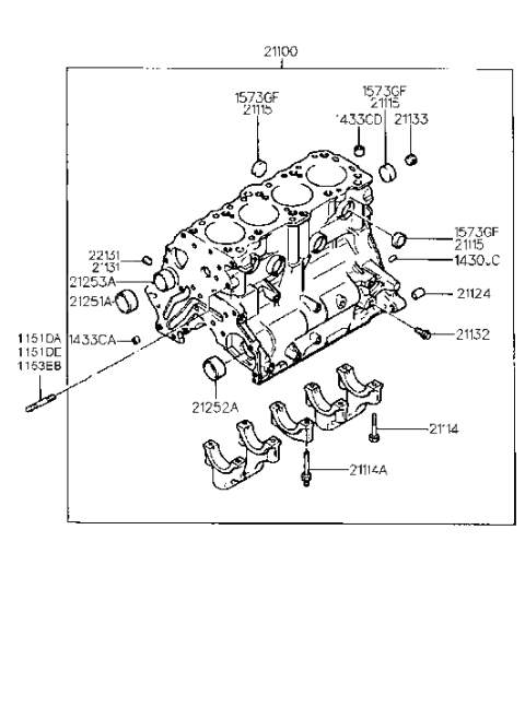2011 Hyundai Equus  Cap-Sealing Diagram for 2111535000