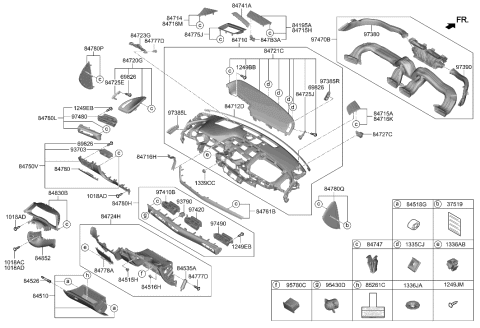 2006 Hyundai Accent  Dummy Cover-DVRS Usb Diagram for 95780L2000