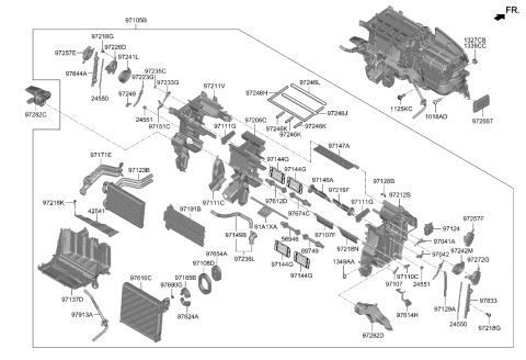 2007 Hyundai Accent  Ptc Heater Diagram for 97191L5000