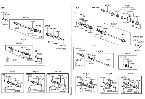 2015 Hyundai Equus  Clip Diagram for 4955724000