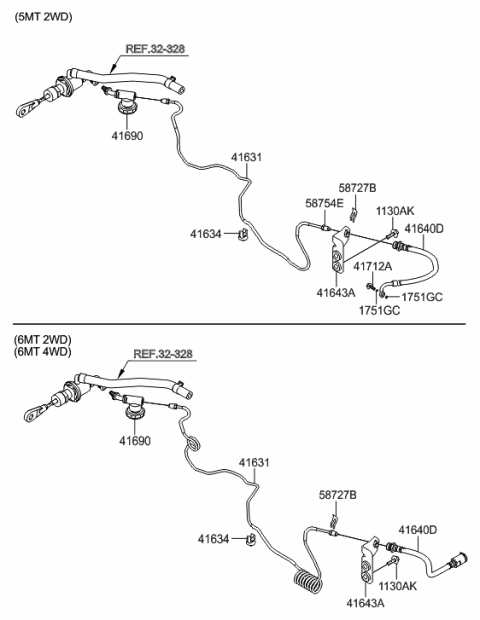 2021 Hyundai Palisade Regulator Assembly-Clutch Diagram for 416902S005