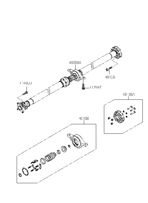 2021 Hyundai Kona Electric Bolt-FLANGE Diagram for 1164710256K