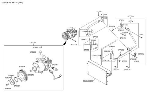 2016 Hyundai Elantra GT Cap-Charge Valve Diagram for 9781139100